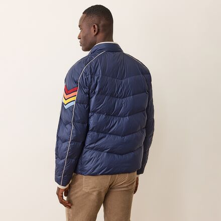 Marine Layer - Sporty Nylon Puffer Mock Jacket - Men's
