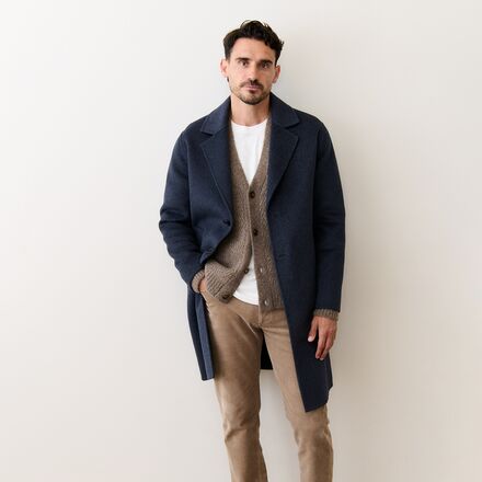 Marine Layer - Wool Longline Coat - Men's