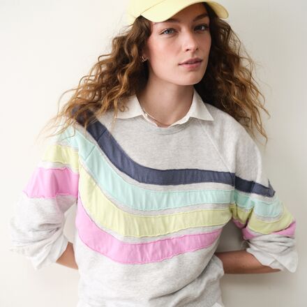 Marine Layer - Cloud 9 Applique Terry Sweatshirt - Women's