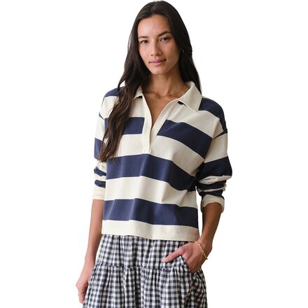 Marine Layer - Cloud 9 Jersey Long-Sleeve Polo - Women's