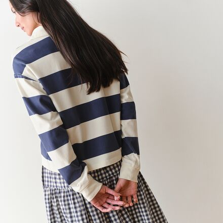 Marine Layer - Cloud 9 Jersey Long-Sleeve Polo - Women's