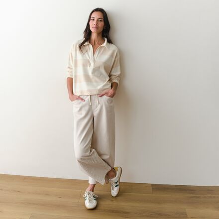 Marine Layer - Cloud 9 Jersey Long-Sleeve Polo - Women's