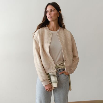 Marine Layer - Corbet Small Quilting Bomber - Women's