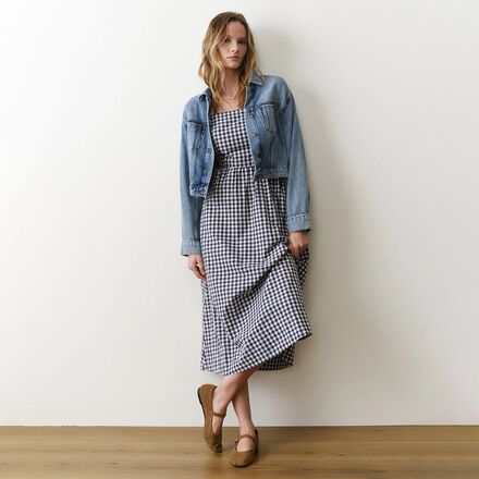 Marine Layer - Cropped Denim Jacket - Women's