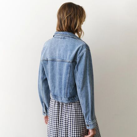 Marine Layer - Cropped Denim Jacket - Women's