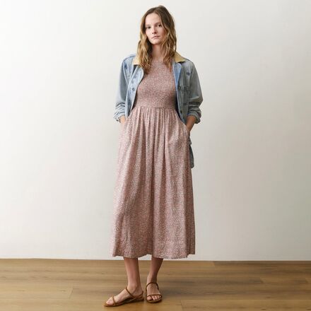 Marine Layer - Darcy Smocked Maxi Dress - Women's