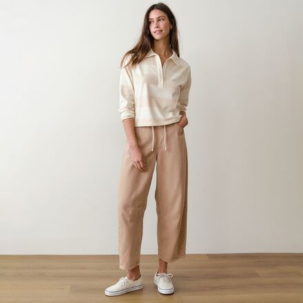 Marine Layer - Drawstring Twill Barrel Pant - Women's