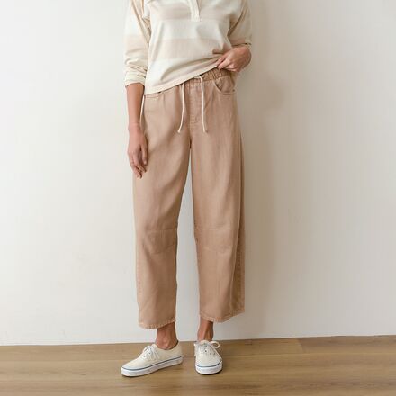 Marine Layer - Drawstring Twill Barrel Pant - Women's