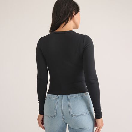 Marine Layer - Lexi Rib Sun-In Long-Sleeve Crew Top - Women's