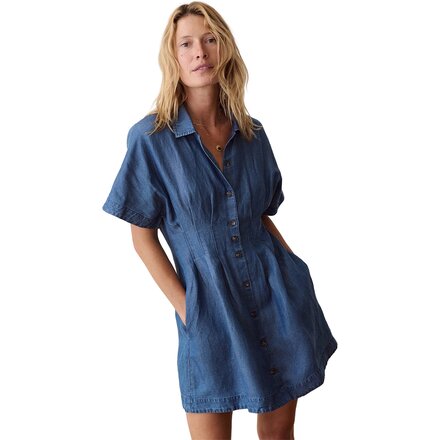 Arden Mini Chambray Shirt Dress - Women's
