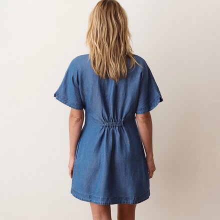 Marine Layer - Arden Mini Chambray Shirt Dress - Women's
