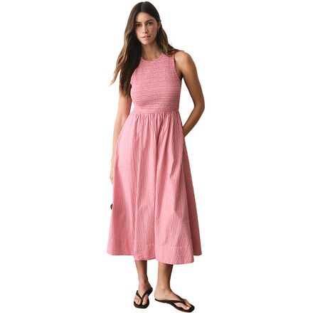Darcy Seersucker Maxi Dress - Women's