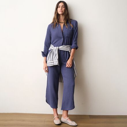 Marine Layer - Jane Relaxed Double Cloth Shirt - Women's