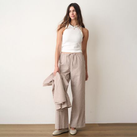 Marine Layer - Lexi Rib Sun-In High Neck Crop Tank Top - Women's