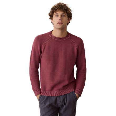 Garment Dye Roll Neck Sweater - Men's