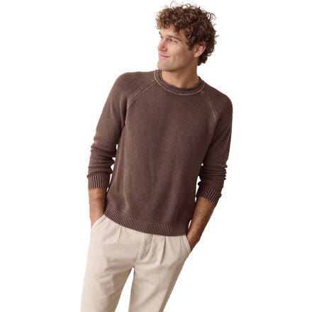 Garment Dye Roll Neck Sweater - Men's