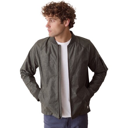 Glenn Wax Canvas Bomber - Men's