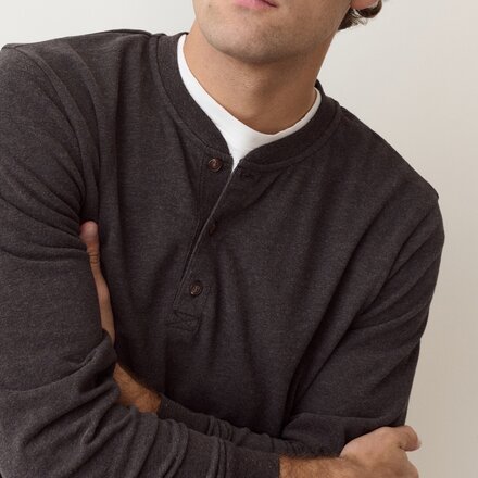Marine Layer - Luxe 250 Henley - Men's