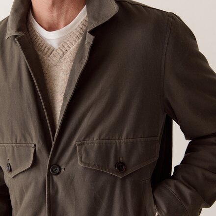 Marine Layer - Waxed Trucker Jacket - Men's
