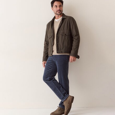 Marine Layer - Waxed Trucker Jacket - Men's