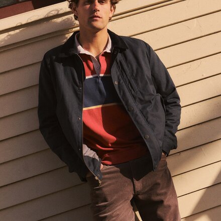 Marine Layer - Weston Wax Canvas Barn Jacket - Men's