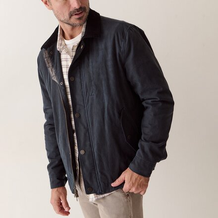 Marine Layer - Weston Wax Canvas Barn Jacket - Men's