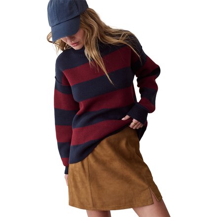 Marine Layer - Mid Gauge Rugby Rollneck Top - Women's