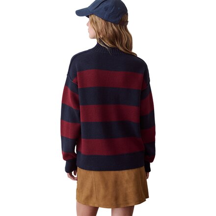 Marine Layer - Mid Gauge Rugby Rollneck Top - Women's