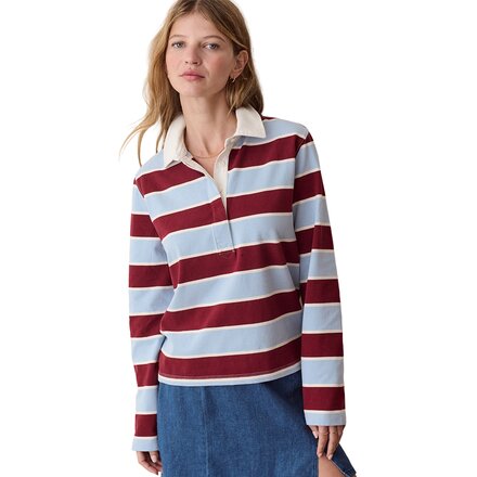 Miracle Jersey Long-Sleeve Polo - Women's