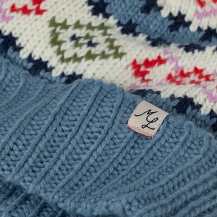 Marine Layer - Fair Isle Pom Beanie