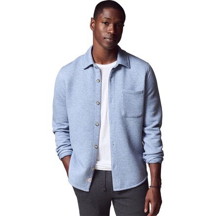 Corbet Vertical Quilted Overshirt - Men's