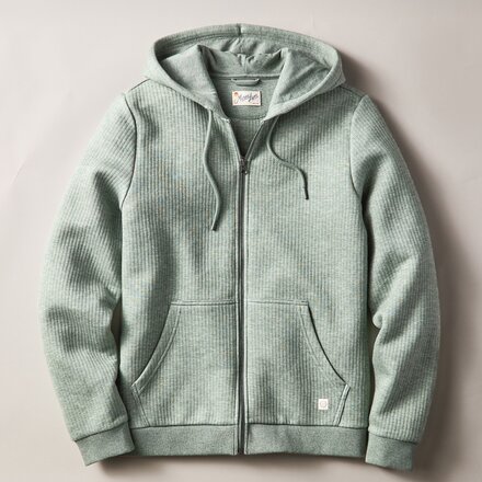 Marine Layer - Corbet Vertical Quilted Zip Hoodie - Men's