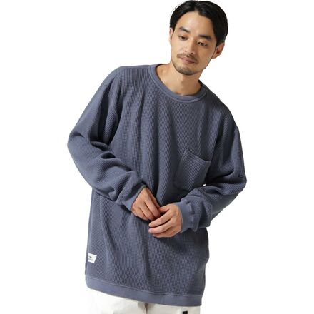 Manastash - Heavy Snug Thermal Long-Sleeve T-Shirt - Men's - B/Grey