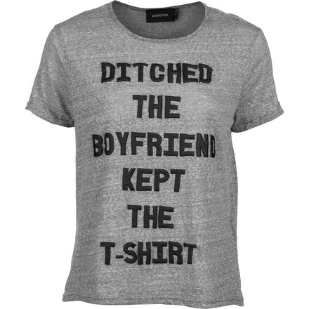 Mink Pink - Ditch The Boyfriend T-Shirt - Short-Sleeve - Women's