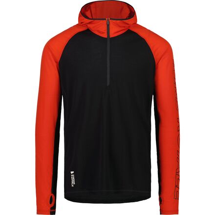 Mons Royale Temple Tech Hooded Zip Top - Men's - Clothing