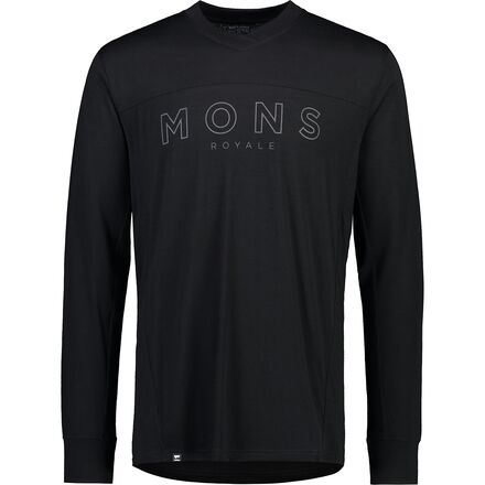 Mons Royale - Redwood Enduro V-Neck Long-Sleeve Jersey - Men's