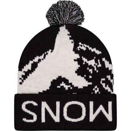 Mons Royale - Mtn Pixel Merino Pom Pom Beanie