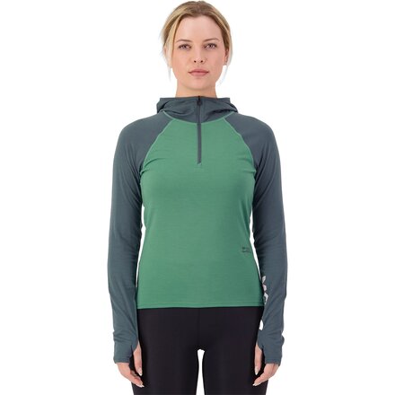 Bella Merino Long-Sleeve Hooded Top - Women's