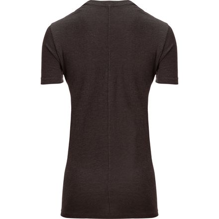Monrow - Granite Oversized V-Neck Shirt - Women's