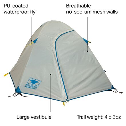 Mountainsmith - Bear Creek 2 Tent + Footprint: 2-Person 2-Season