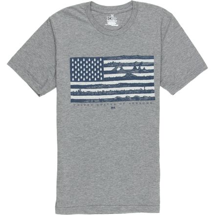 Meridian Line - USA T-Shirt - Short-Sleeve - Men's