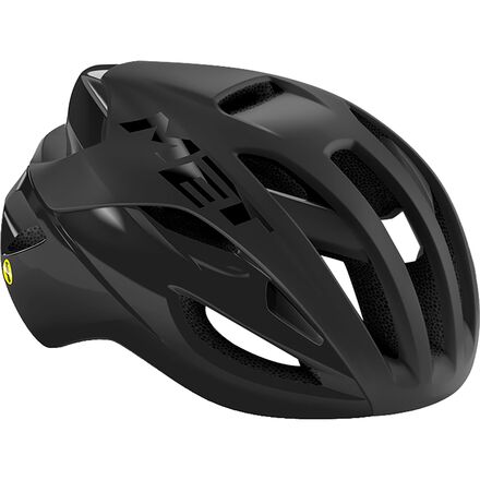 MET - Rivale MIPS Helmet - Black/Matt Glossy