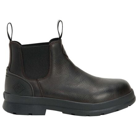Muck Boots - Chore Farm Leather Chelsea PT Wide Boot - Men's - Black Coffee