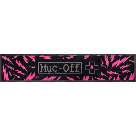 Muc-Off - Absorbent Bike Mat - Black/Pink