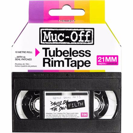Muc-Off - Tubeless Rim Tape - 10m Roll - Pink