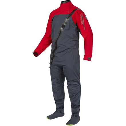 Mustang Survival - Hudson Dry Suit + CCS - Admiral/Red