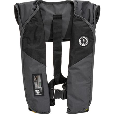 Mustang Survival - MIT 150 Convertible A/M Inflatable Personal Flotation Device - Admiral Gray