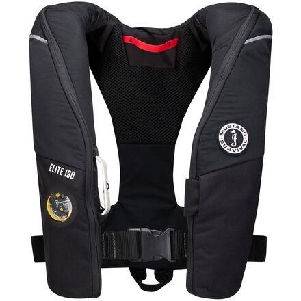 backcountry Mustang Survival Elite 190 Inflatable Personal Floatation Device Black