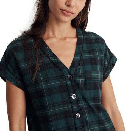 Madewell - Flannel Bedtime Jumpsuit Pajamas - Women's