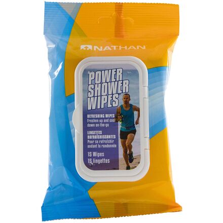Nathan - Power Shower Wipes - One Color
